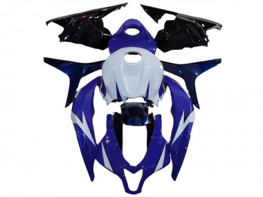 Carenados Moto Honda CBR600RR 2009-2012 - Blanco Azul Negro Brillante