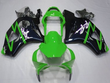 Kits Carenado Moto Honda CBR954RR 2002-2003 - Verde Negro Brillante