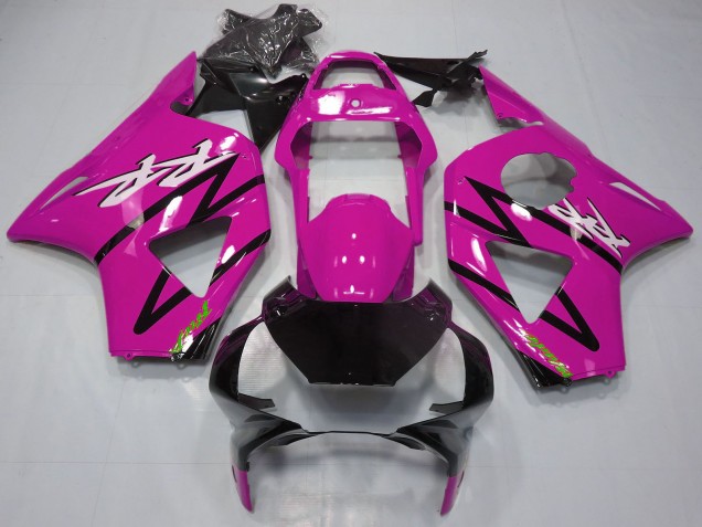 Kits Carenado Moto Honda CBR954RR 2002-2003 - Rosa Negro Brillante