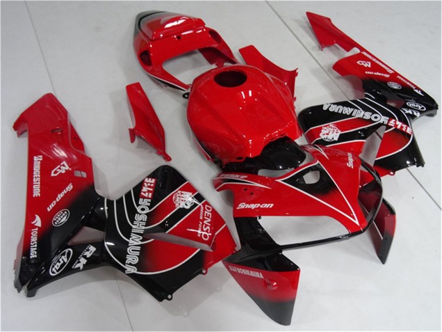 Kit Carenados Moto Honda CBR600RR 2005-2006 - Rojo Negro