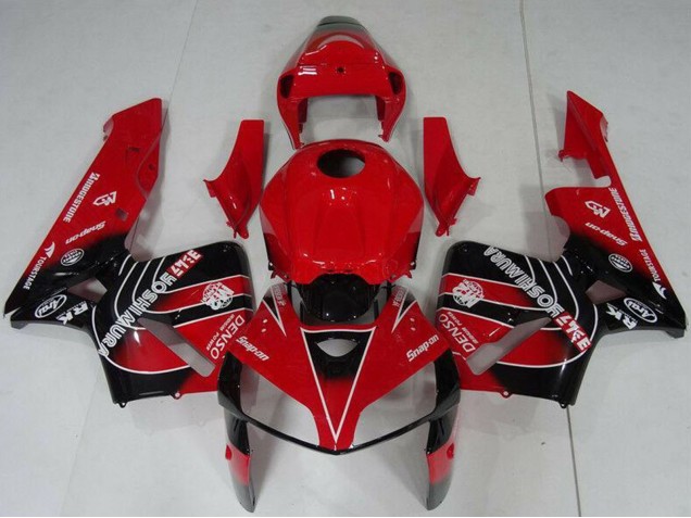 Kit Carenados Moto Honda CBR600RR 2005-2006 - Rojo Negro