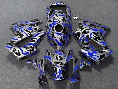 Carenados Moto Honda VFR 800 2002-2013 - Azul Camouflage