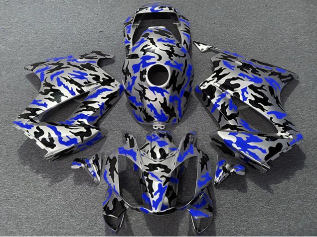 Carenados Moto Honda VFR 800 2002-2013 - Azul Camouflage