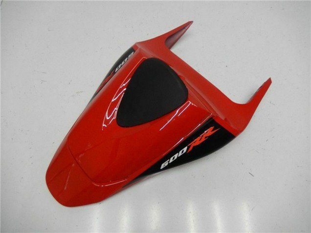 Carenados Moto Honda CBR600RR 2007-2008 - Rojo Negro Mate Calcomanías
