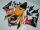 Carenado Moto Honda CBR600RR 2007-2008 - Naranja Blanco Rojo Negro Brillante Repsol