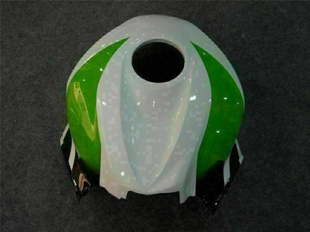 Carenado Moto Honda CBR600RR 2007-2008 - Blanco Verde Negro Brillante Hannspree