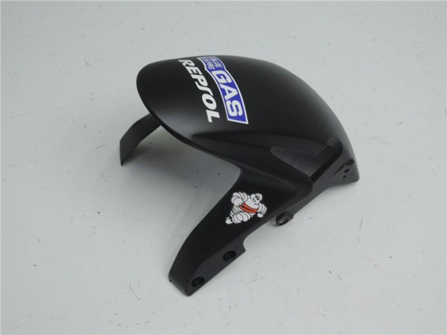 Carenados Moto Honda CBR600RR 2007-2008 - Negro Mate Plata Gris Repsol