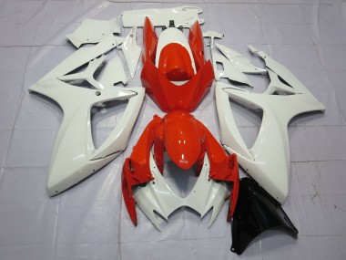 Carenados Moto Suzuki GSXR 600 / GSXR 750 2006-2007 - Blanco Rojo
