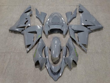 Carenados Moto Kawasaki ZX10R 2004-2005 - Gris Brillante Verde
