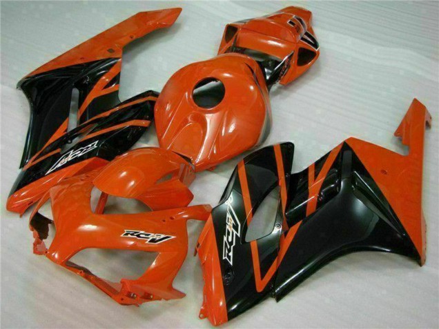 Carenados Moto Honda CBR1000RR 2004-2005 - Naranja Negro Brillante