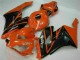Carenados Moto Honda CBR1000RR 2004-2005 - Naranja Negro Brillante