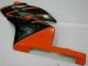 Carenados Moto Honda CBR1000RR 2004-2005 - Naranja Negro Brillante