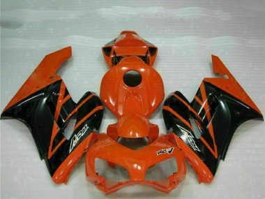 Carenados Moto Honda CBR1000RR 2004-2005 - Naranja Negro Brillante
