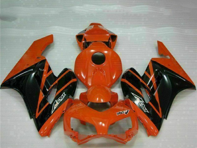 Carenados Moto Honda CBR1000RR 2004-2005 - Naranja Negro Brillante