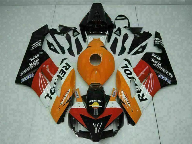 Carenados Moto Honda CBR1000RR 2004-2005 - Naranja Blanco Rojo Negro Repsol