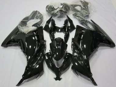 Carenados Moto Kawasaki Ninja 300 2013-2024 - Negro Brillante