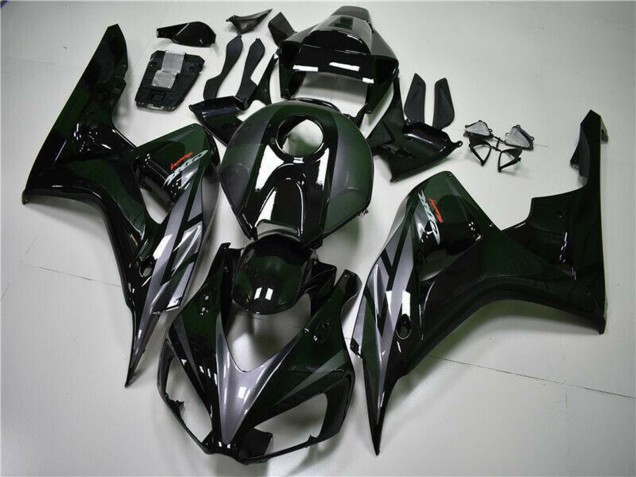 Carenados Moto Honda CBR1000RR 2004-2005 - Negro Brillante Gris