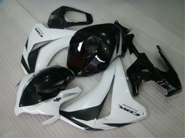 Kits Carenados Moto Honda CBR1000RR 2008-2011 - Blanco Negro Brillante