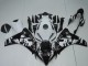 Carenados ABS Honda CBR1000RR 2008-2011 - Blanco Negro Brillante