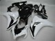 Carenado Moto Honda CBR1000RR 2008-2011 - Blanco Negro Brillante