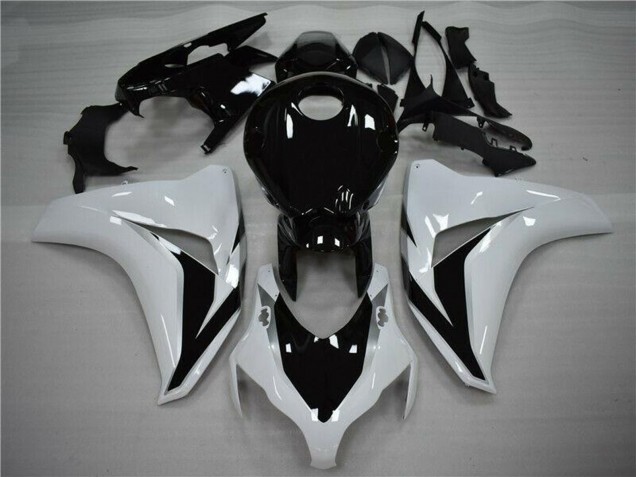 Carenado Moto Honda CBR1000RR 2008-2011 - Blanco Negro Brillante