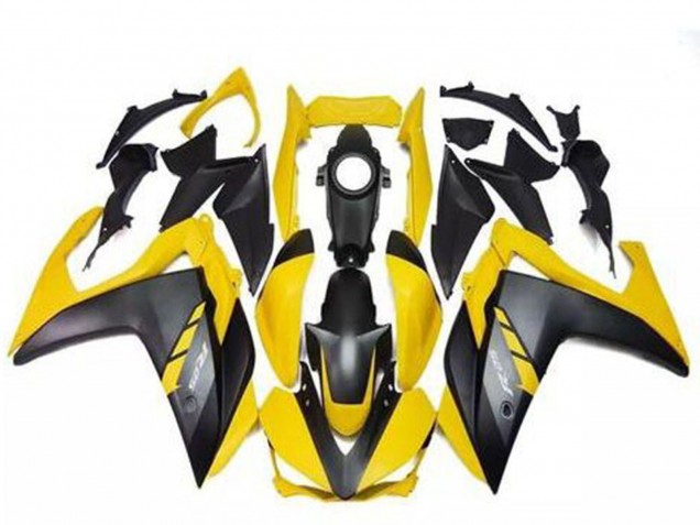 Carenados Moto Yamaha R3 2015-2018 - Amarillo Negro Mate