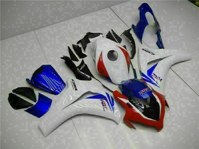 Carenado Moto Honda CBR1000RR 2008-2011 - Blanco Rojo Azul HRC