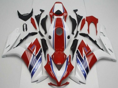 Carenado Moto Honda CBR1000RR 2012-2016 - Blanco Rojo Azul