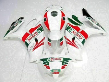 Carenado Moto Honda CBR1000RR 2012-2016 - Blanco Rojo Verde Castrol
