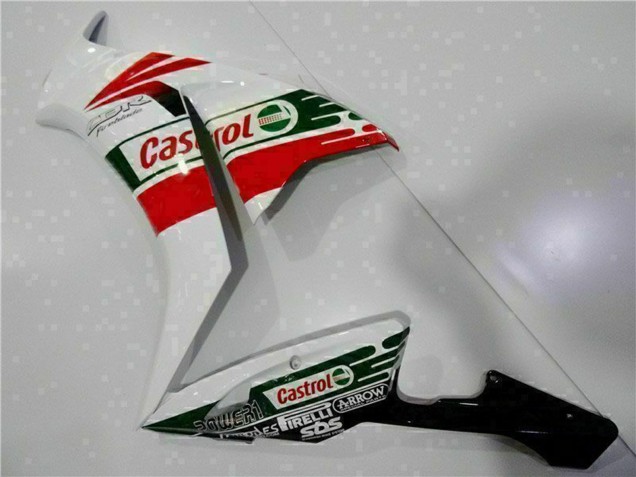 Carenado Moto Honda CBR1000RR 2012-2016 - Blanco Rojo Verde Castrol