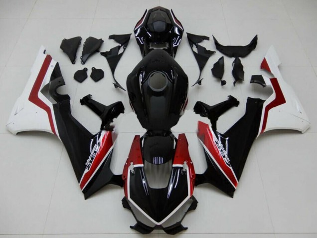 Carenado Moto Honda CBR1000RR 2017-2023 - Blanco Rojo Negro Brillante