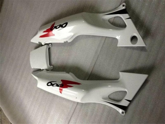 Carenados Moto Honda CBR600 F3 1995-1996 - Blanco Rojo Negro Brillante
