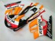 Carenado Moto Honda CBR600 F3 1995-1996 - Naranja Blanco Rojo Negro Brillante Repsol