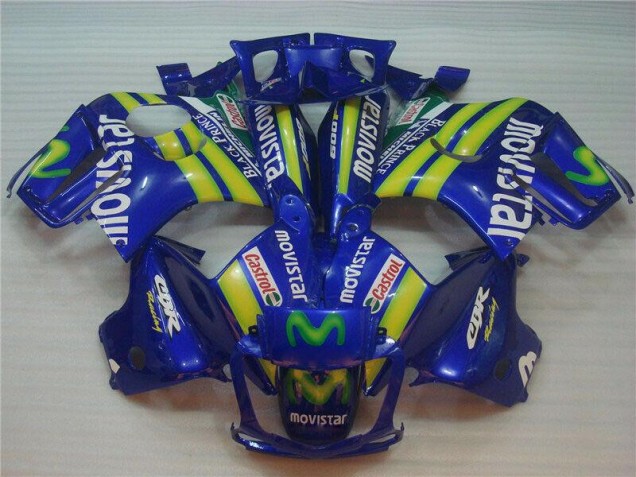 Carenados Moto Honda CBR600 F3 1995-1996 - Azul Verde Amarillo MoviStar Rojo Castrol