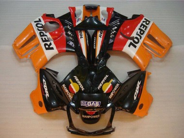 Carenados Moto Honda CBR600 F3 1995-1996 - Naranja Blanco Rojo Negro Brillante Repsol