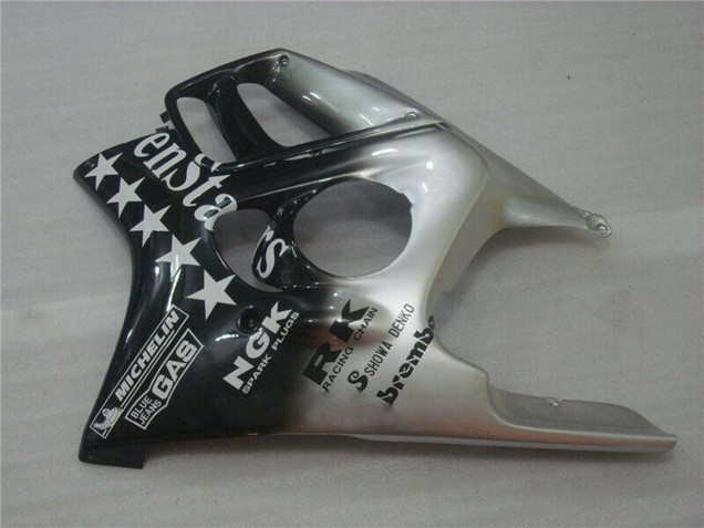 Carenados Moto Honda CBR600 F3 1995-1996 - Plata Negro Brillante SevenStars