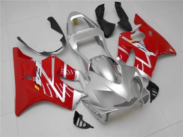Kits Carenados Moto Honda CBR600 F4i 2001-2003 - Plata Rojo