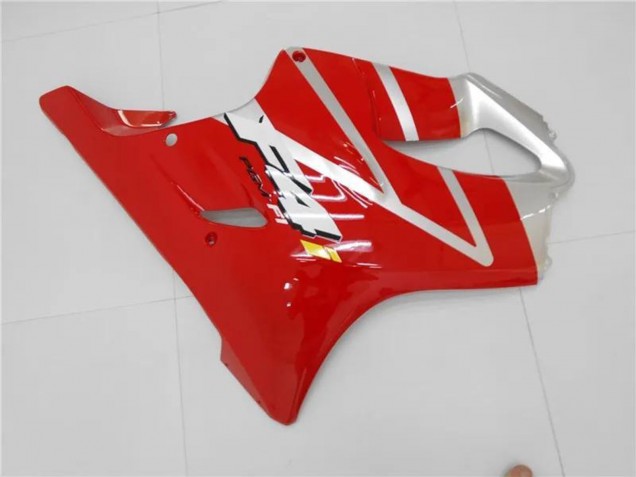 Kits Carenados Moto Honda CBR600 F4i 2001-2003 - Plata Rojo