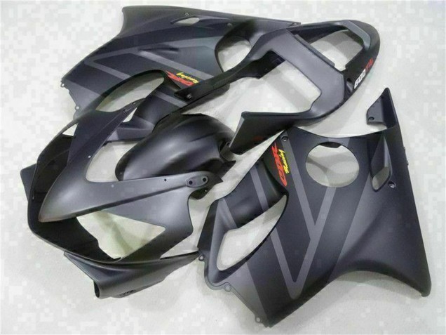 Carenado Moto Honda CBR600 F4i 2001-2003 - Negro Mate Gris