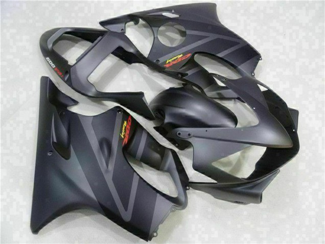 Carenado Moto Honda CBR600 F4i 2001-2003 - Negro Mate Gris