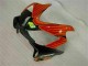 Carenados Moto Honda CBR600 F4i 2001-2003 - Amarillo Naranja Negro Brillante Rossi 46