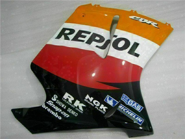 Carenado Moto Honda CBR1100XX Blackbird 1996-2007 - Naranja Blanco Rojo Negro Brillante Repsol