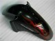 Carenado Moto ABS Honda CBR1100XX Blackbird 1996-2007 - Negro Brillante Rojo Llama