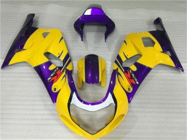 Carenados Moto Suzuki GSXR 600/750 2001-2003 - Amarillo Púrpura