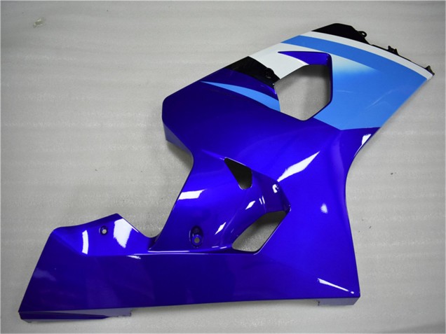 Carenado Moto Suzuki GSXR 600/750 2004-2005 - Blanco Azul Negro