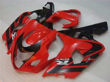 Carenados Moto Suzuki GSXR 600/750 2004-2005 - Rojo Negro
