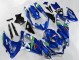 Carenados Moto Suzuki GSXR 600/750 2008-2010 - Azul Blanco Verde Negro
