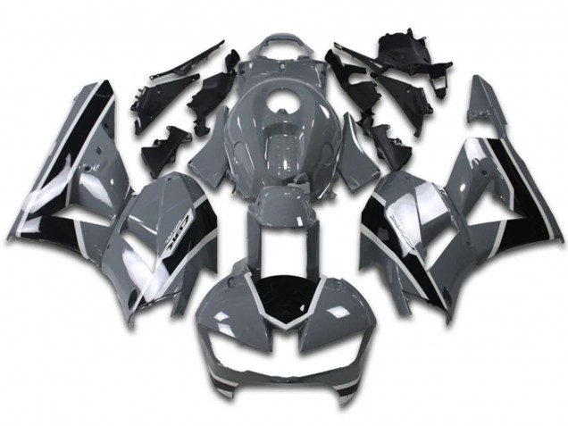 Carenados Moto Honda CBR600RR 2013-2023 - Nardo Gris Negro Brillante