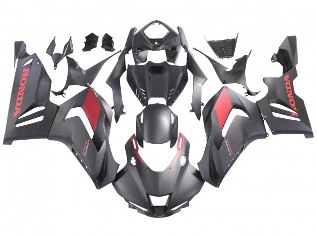 Carenados Moto Honda CBR1000RR-R 2020-2023 - Negro Mate Rojo