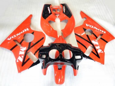 Carenados Moto Honda CBR400RR NC23 1987-1989 - Naranja Negro Brillante